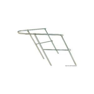 Balcon de poupe inox 2-pièces 40x43x60 cm