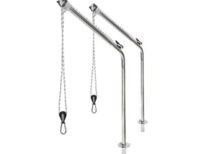 Bossoir pivotant inox