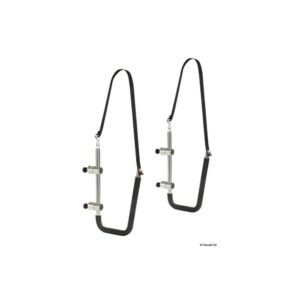 Kit support p. SUP ou passerelle acier inox Delux