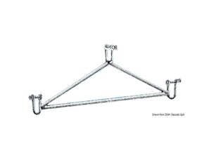 Palonnier inox pour passerelle