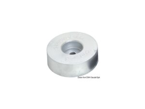Anode poupe Aluminium 100×40 mm