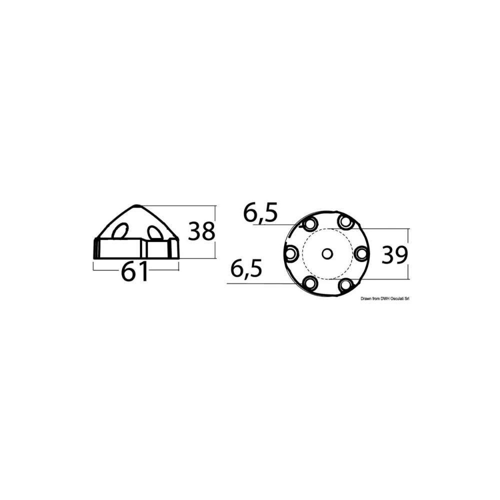 Anode compatibles avec les hélices Max-Prop 25/28 mm – Image 2