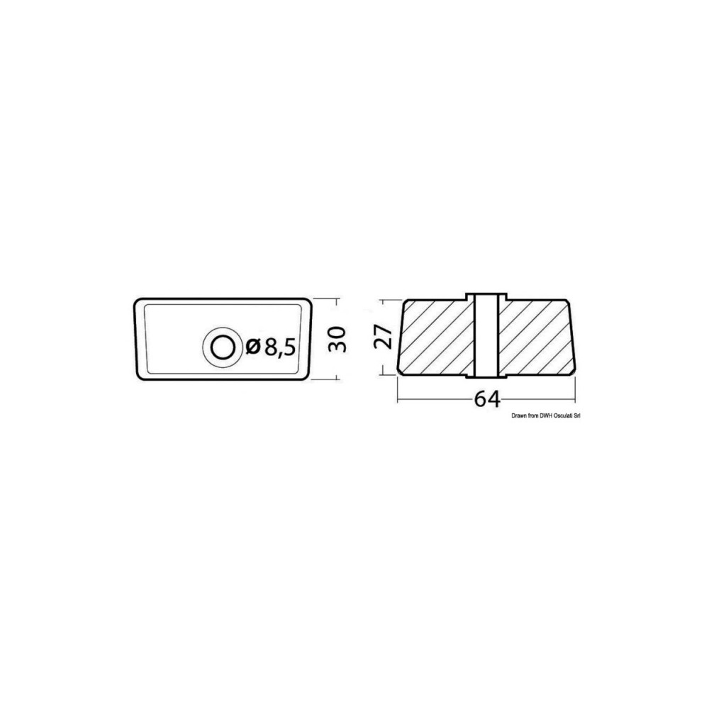 Cube pied en magnésium – Image 2