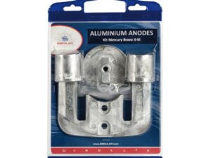Kit anode Bravo II/III aluminium Aluminium