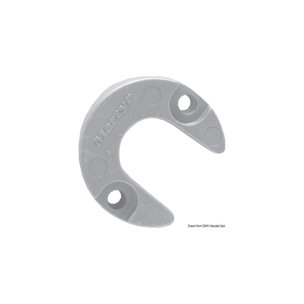Anode pied aluminium pour Mercruiser/Alpha – Image 3