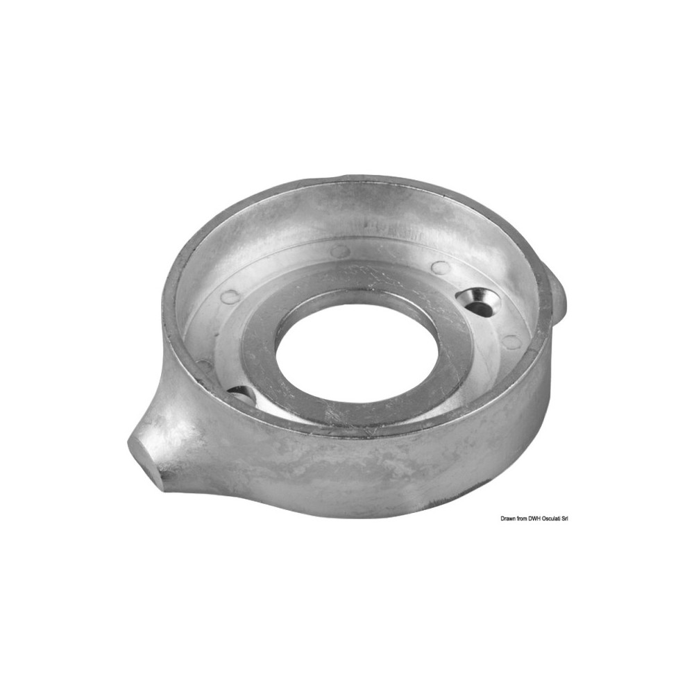 Anode collier aluminium pour Sail Drive Ø 97 mm