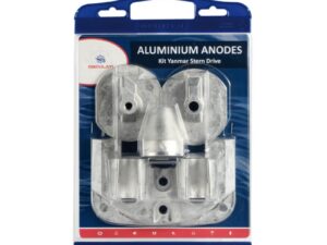 Kit anodes aluminium groupes arrières Aluminium