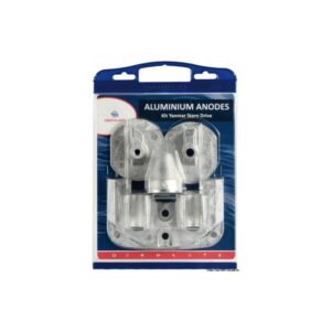 Kit anodes aluminium groupes arrières Aluminium