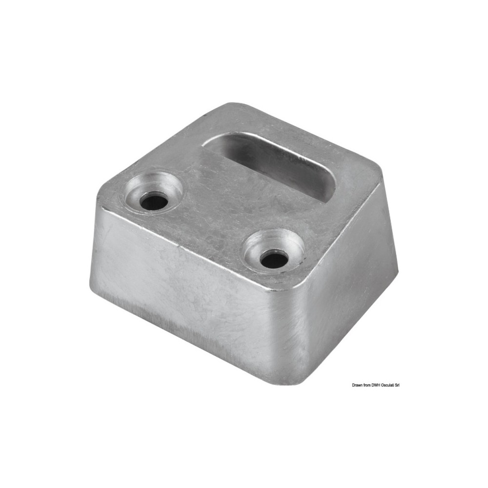 Anode pied aluminium OMC Cobra DuoProp