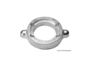 Kit anoden zinc Yanmar moteurs in-bord 6LP/6LY/4LH pour bateau