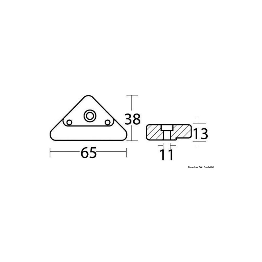Anode pied aluminium DPX – Image 3