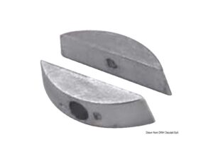 Paire anodes aluminium pour hélices pliables Aluminium