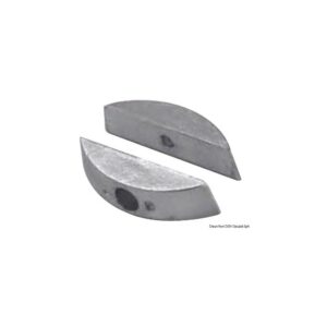 Paire anodes aluminium pour hélices pliables Aluminium