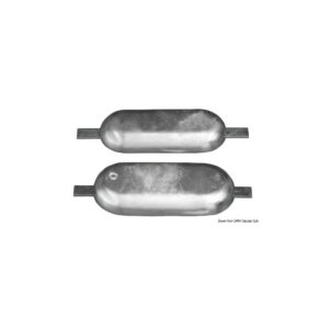 Anode magnésium série Aliscafi 900x50x12mm 0,85 kg pour bateau