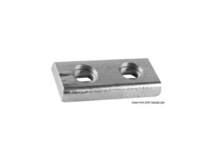 Anode à boulonner 8000 g 300x150 mm