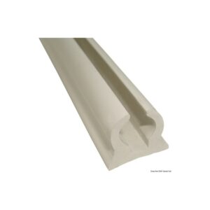 Liston PVC semi-rigide blanc p.tauds et capotes 4m