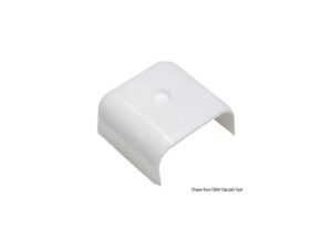 Terminal à jumeler en plastique blanc p. 44.485.10