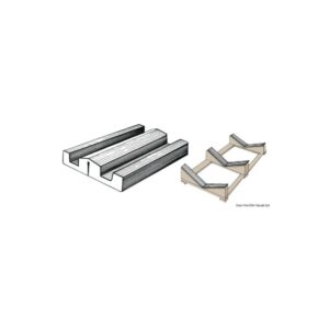 Profilé en PVC flexible 73x16 mm Rouleau 24 m