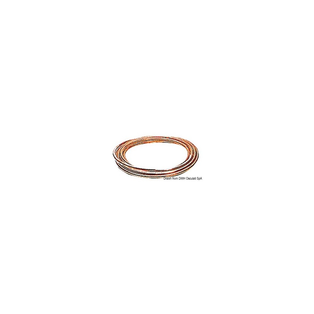 Tuyau cuivre pour carburant 10x12 mm
