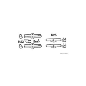 Kit K25 pour adapter câbles C2/C7/C8