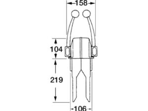 Boîtier mono-levier UFLEX bimoteur