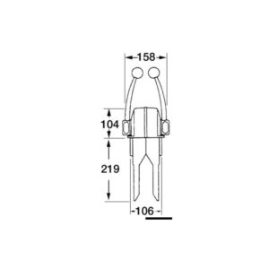 Boîtier mono-levier UFLEX bimoteur