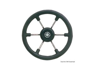 Barre à roue inox noir 340 mm