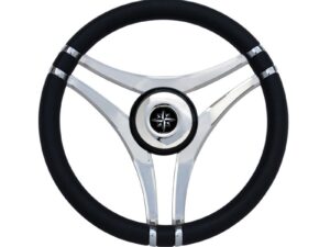 Volant IMPACT Inox 350 mm Blanc