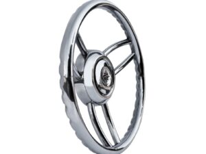 Volant Blitz couronne polyuréthane souple blanc Inox