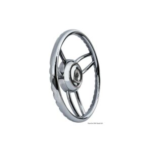 Volant Blitz couronne polyuréthane souple blanc Inox