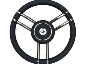 Volant Apollo inox+polyuréthane Ø 350 mm Blanc