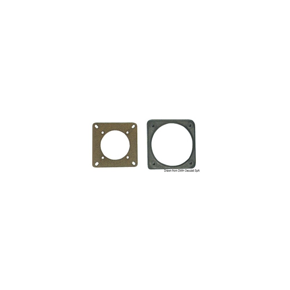 Bride p.timoneries hydrauliques Ultraflex carrée – Image 3