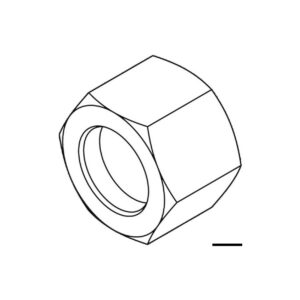 Ecrou avec ogive 3/8" Gotech Ultraflex (61 CA)