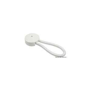 Crochet élastique blanc 80 mm