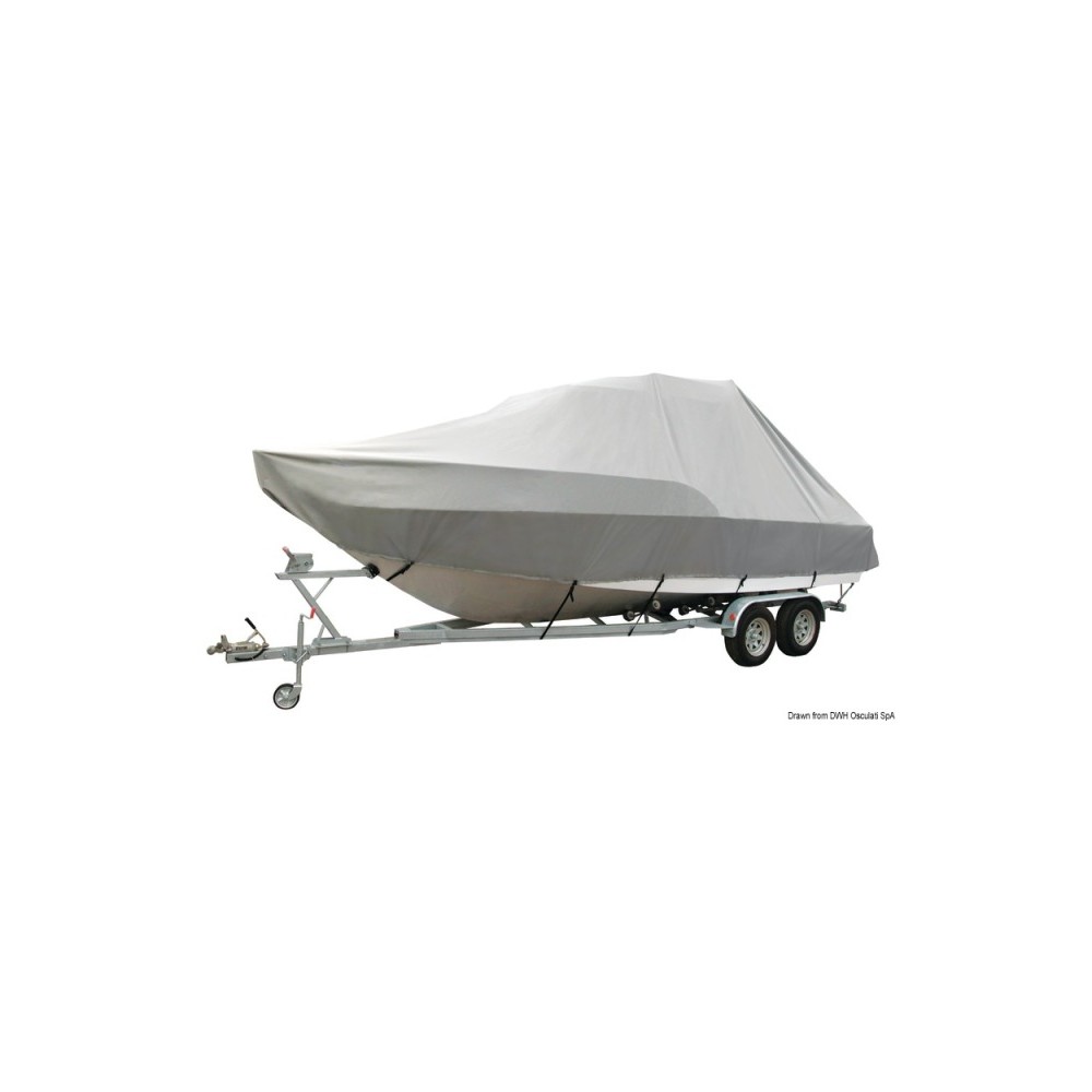 Bâche sur mesure gris Jumbo 580/640 cm
