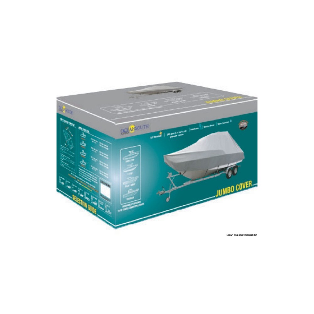 Bâche sur mesure gris Jumbo 580/640 cm – Image 2