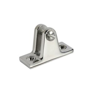 Support fourche inclinée AISI316 Ø 20-25mm