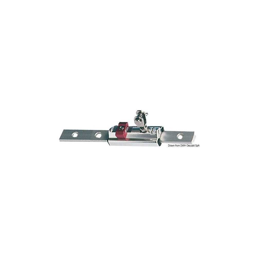 Support à fourche p. rail 25x4 mm