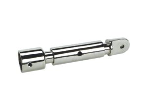 Embout p. tubes capotes AISI316 22 mm Inox AISI 316