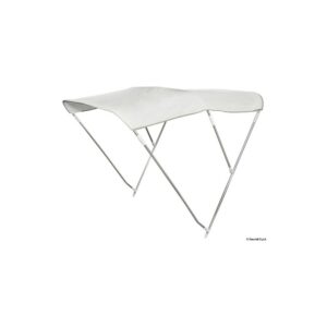 Taud pliable 3 arceaux Ø 22 mm 150/160 cm blanc