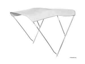 Taud haut 3 arceaux Ø 22 mm 150/160 cm bleu navy pour bateau