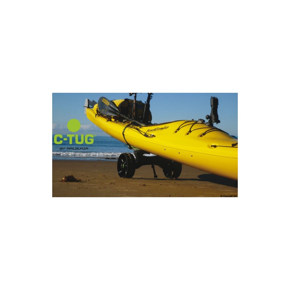 C-Tug Kayak Cart Green – Image 2