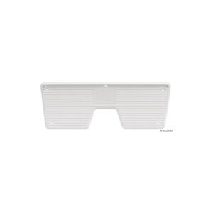 Plaque protection plastique poupe blanc 430x350 mm Aluminium