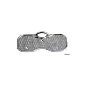 Plaque protection poupe aluminium 200x94 mm Aluminium