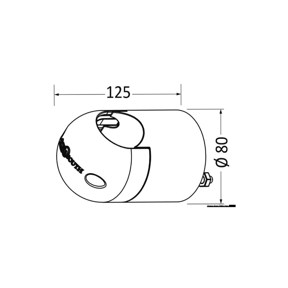 Fixation laterale p. T-Top Ø 44 mm – Image 2