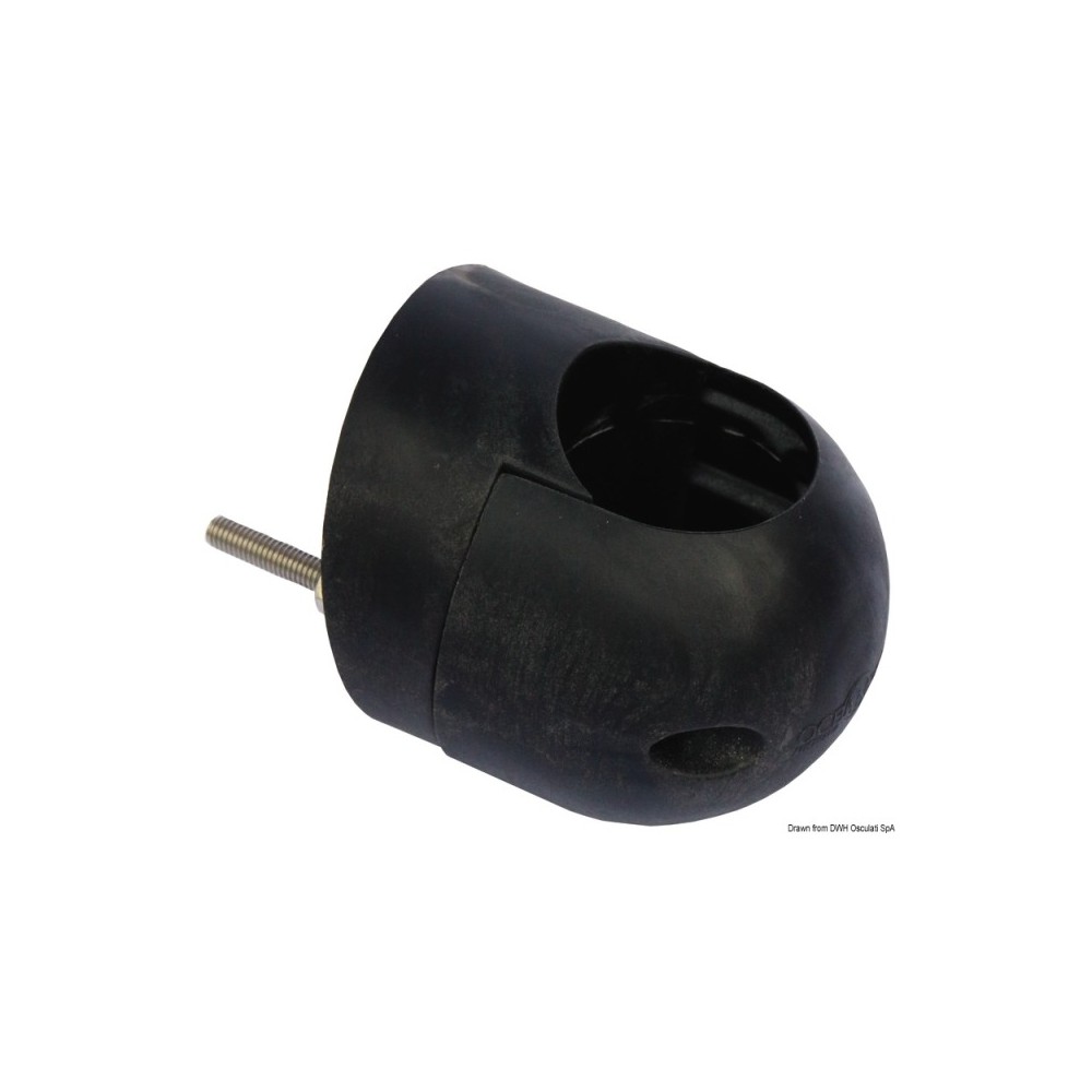 Base aveugle pour T-Top Ø 44 mm