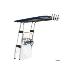 T-Top professionnel 2000x1400 blanc avec bâche bleue