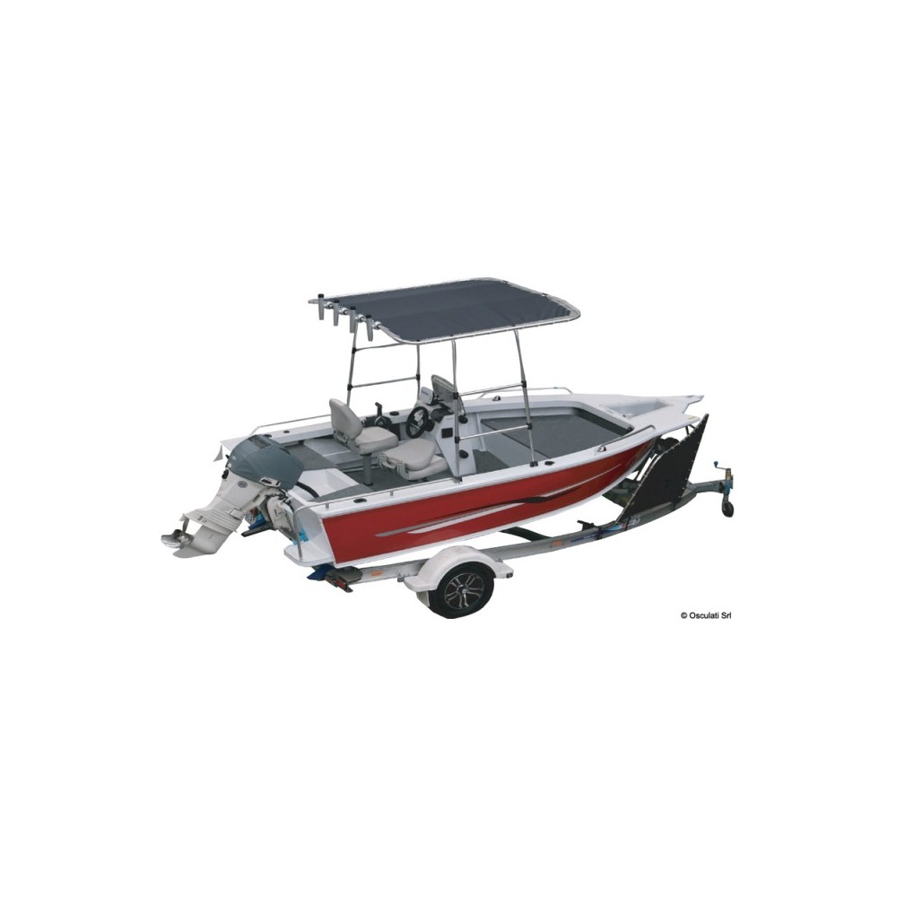 Targa top aluminium 2,12 x 1,72 m