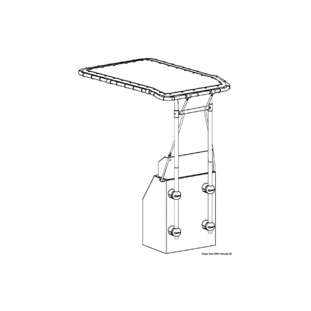 Seagull top aluminium 1,35 x 1,05 m – Image 3