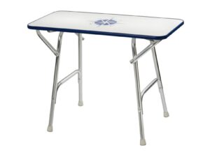 Table pliante haute qualité rectangulaire 88x44 cm pour bateau